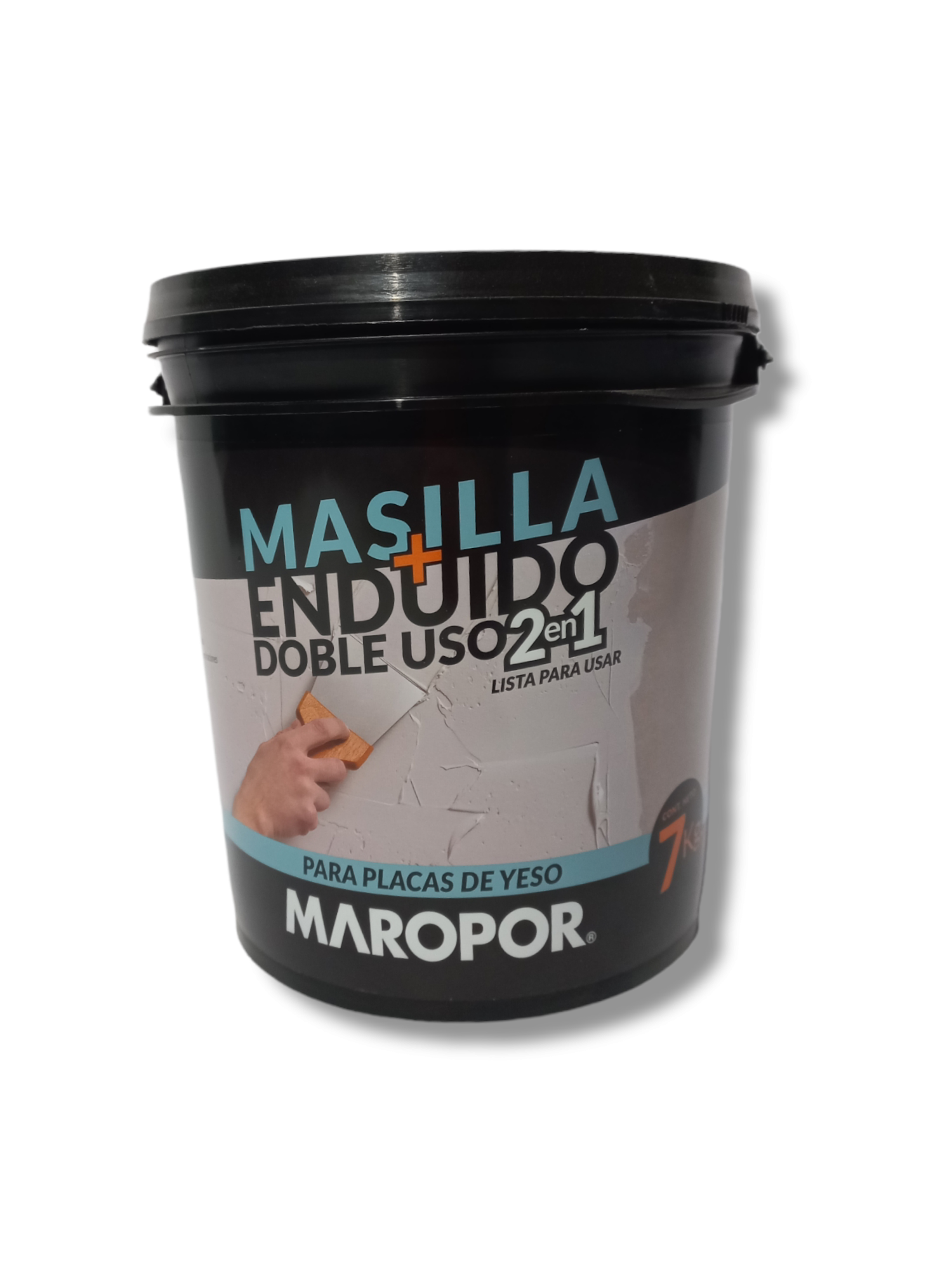 PhotoRoom-20220808_160833 Masilla 2 en 1 7 kg ( masilla + enduido) - Imagen 1
