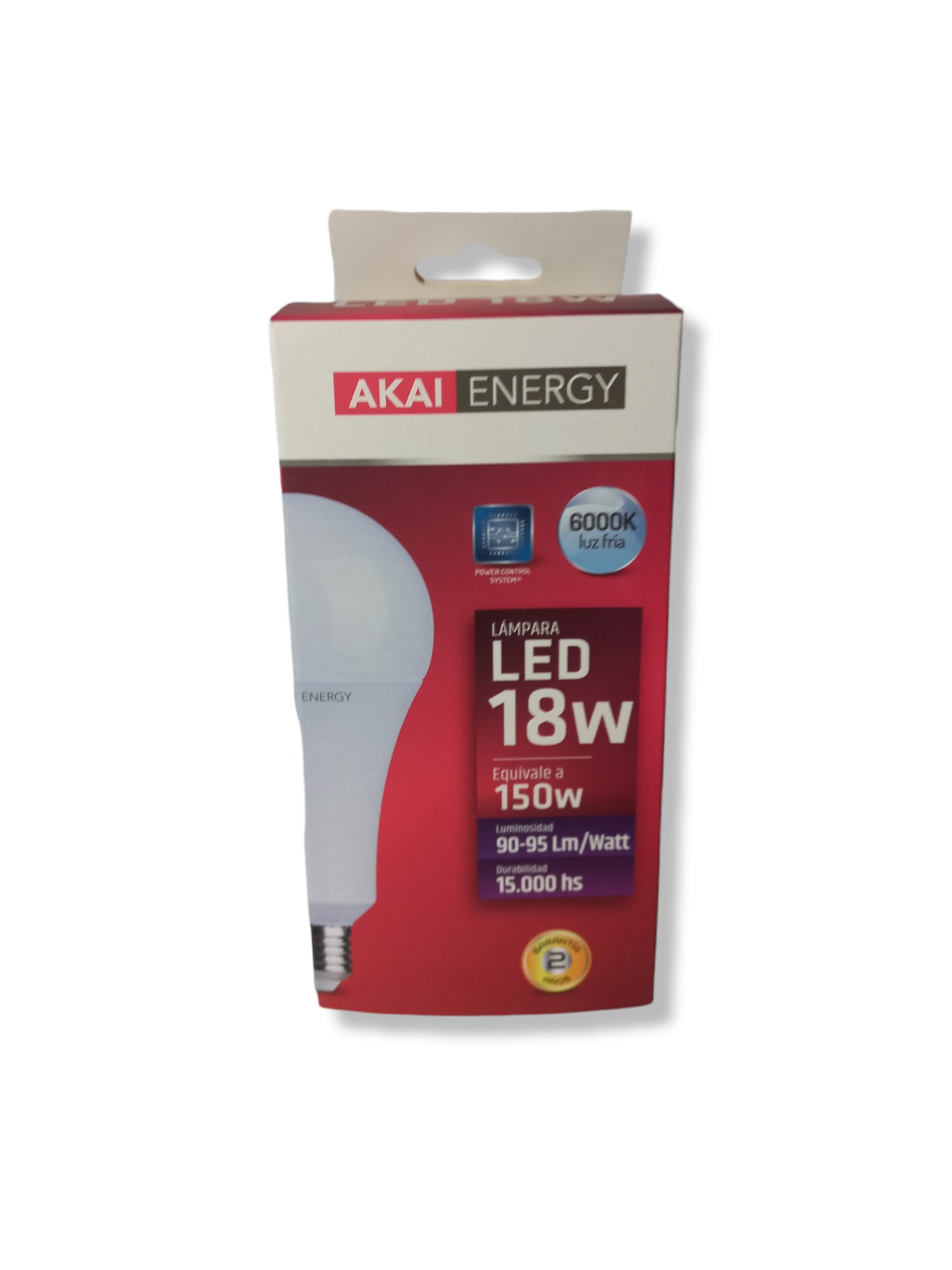 PhotoRoom-20220809_171830 LAMAPARA LED 18W AKAI ENERGY (150W) - Imagen 1
