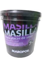 Masilla para placas de yeso 7 kilos Maropor